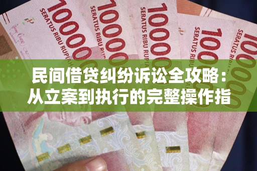 北京民间借贷纠纷诉讼全攻略：从立案到执行的完整操作指南
