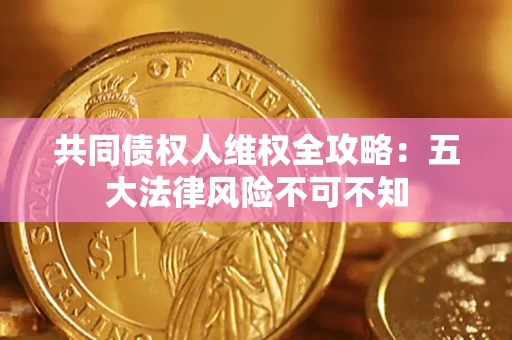 北京共同债权人维权全攻略：五大法律风险不可不知