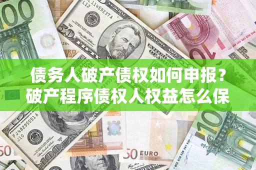 北京债务人破产债权如何申报？破产程序债权人权益怎么保障？