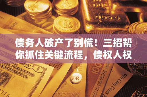 北京债务人破产了别慌！三招帮你抓住关键流程，债权人权益不再缩水
