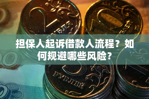北京担保人起诉借款人流程？如何规避哪些风险？