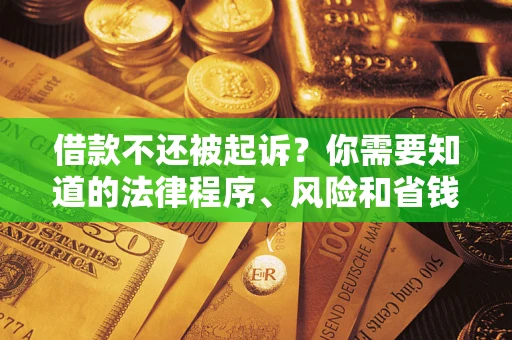 北京借款不还被起诉？你需要知道的法律程序、风险和省钱技巧